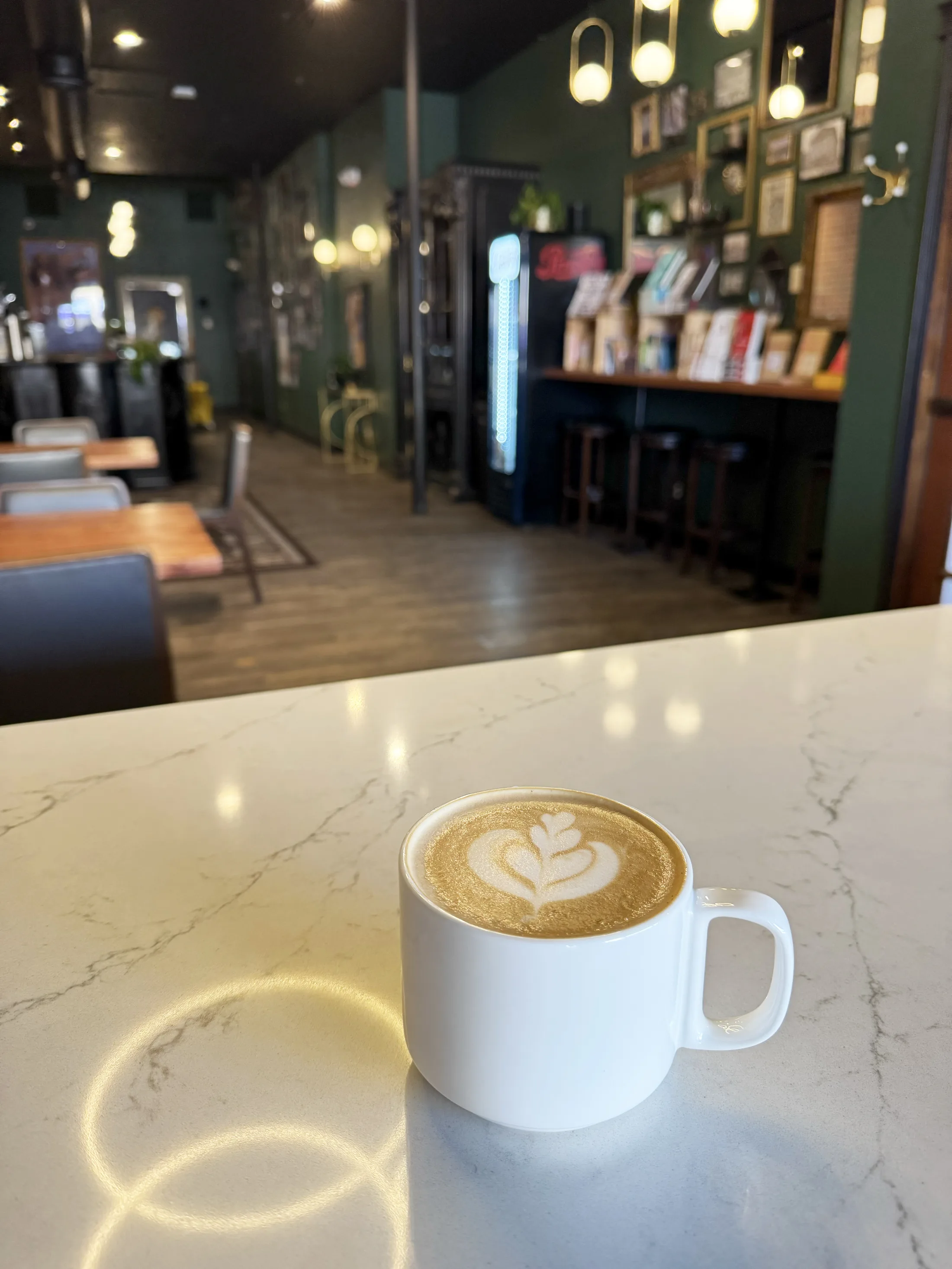 Inside Spotlight Cafe & Creamery in downtown Greeley