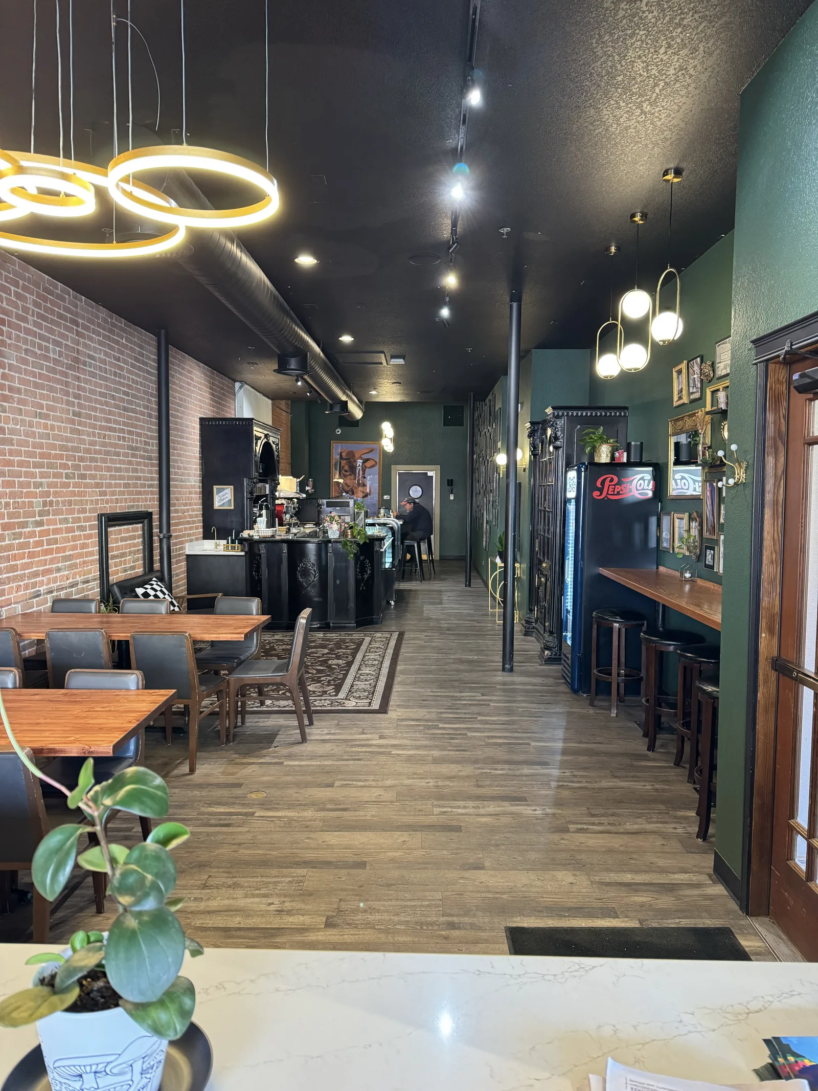Interior of Spotlight Café & Creamery in downtown Greeley