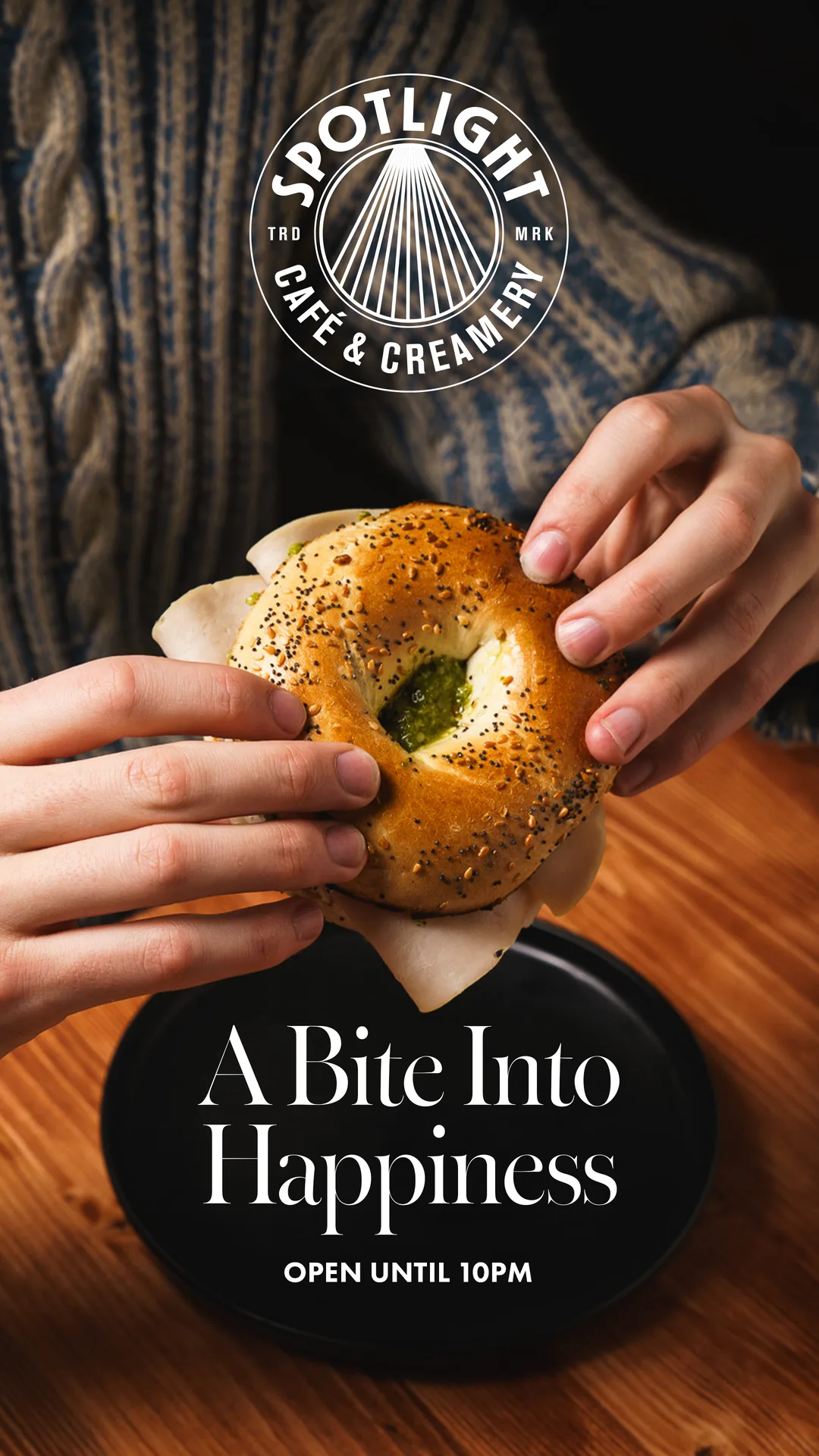 A Bite Into Happiness story design